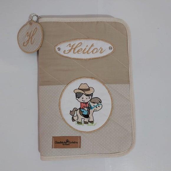 Porta Carteira De Vacina Cavalinho Com Ziper