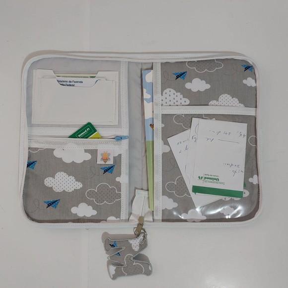 Porta Carteira De Vacina Chuva De Bênçãos Nuvem