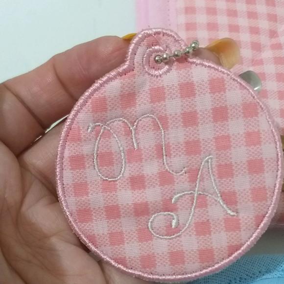 Porta carteira de vacina passarinhos com ziper