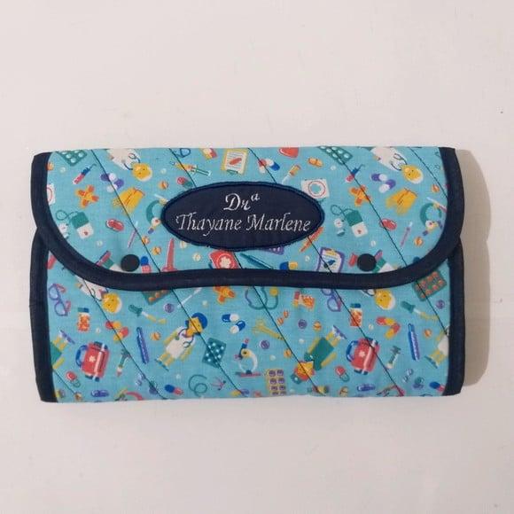 Porta estetoscópio necessaire enfermagem