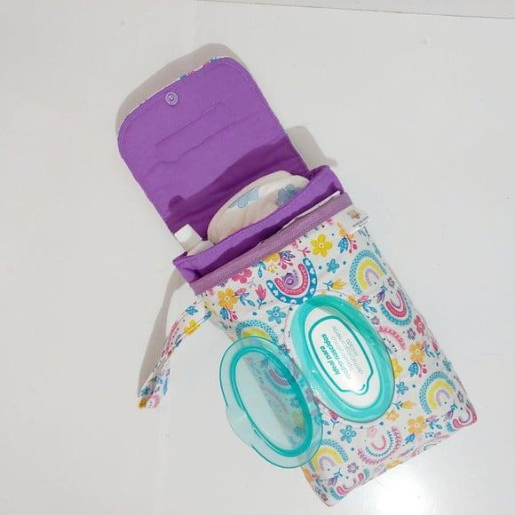 Porta Fraldas Portátil Higiene do Bebê