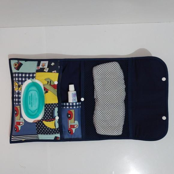 Porta Lenço Umedecido Fraldas e Pomada