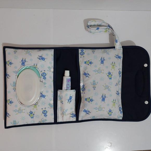 Porta Lenço Umedecido Fraldas E Pomada
