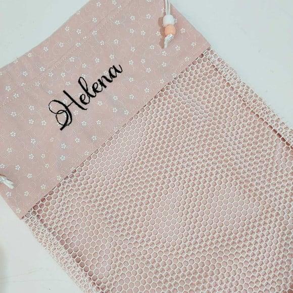 Porta Sapatilhas de Ballet com Visor e Nome