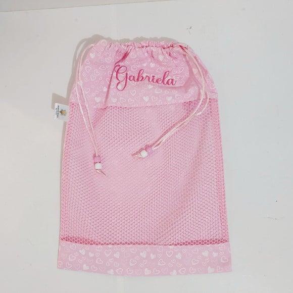Porta Sapatilhas de Ballet com Visor e Nome