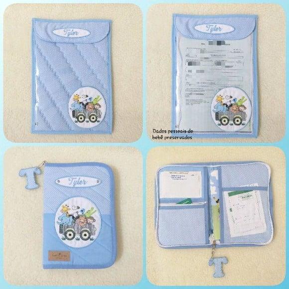 Porta vacina e porta documento