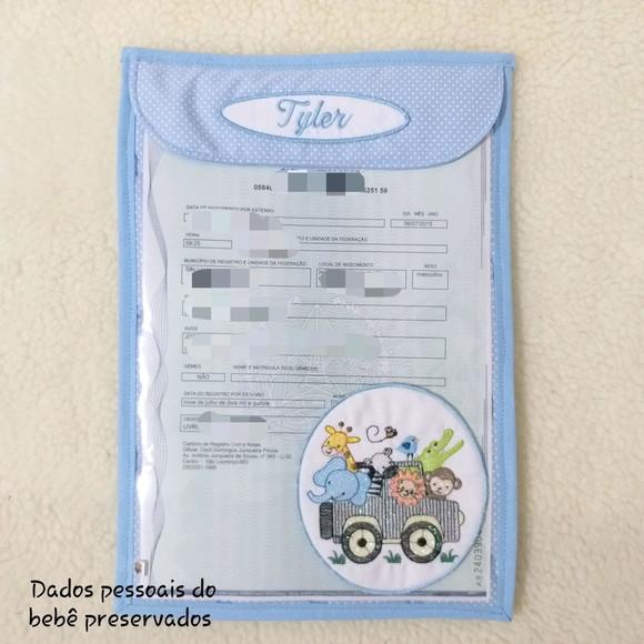 Porta vacina e porta documento