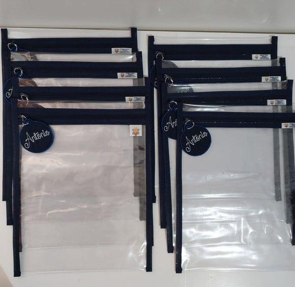 Saquinho (kit C/8) Organizador Maternidade com Tag Plástico