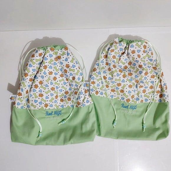 Saquinho Roupa Suja e Limpa Organizador Tecido Personalizado