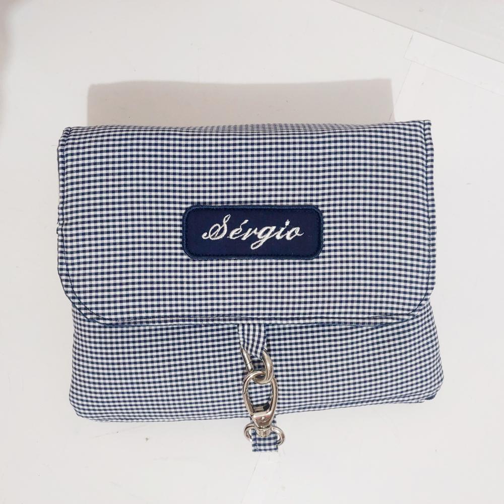 Necessaire organizadora de viagem