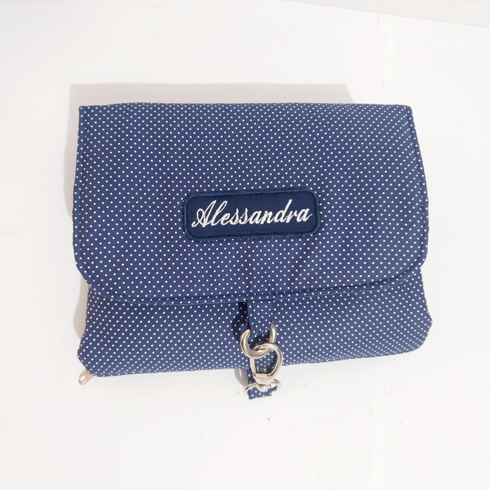 Necessaire organizadora de viagem