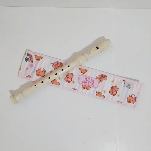 Capa para Flauta Doce Porta Flauta