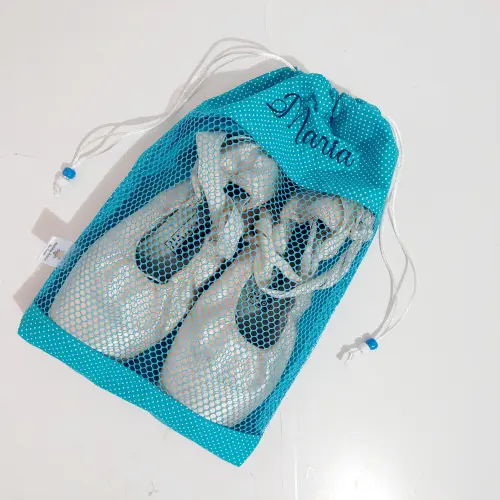 Porta Sapatilhas de Ballet Poa com Visor e Nome