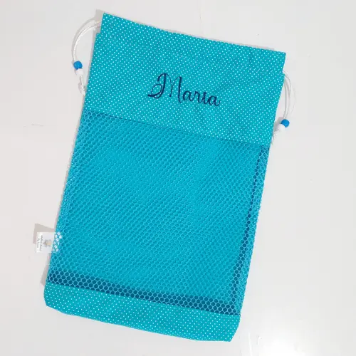 Porta Sapatilhas de Ballet Poa com Visor e Nome