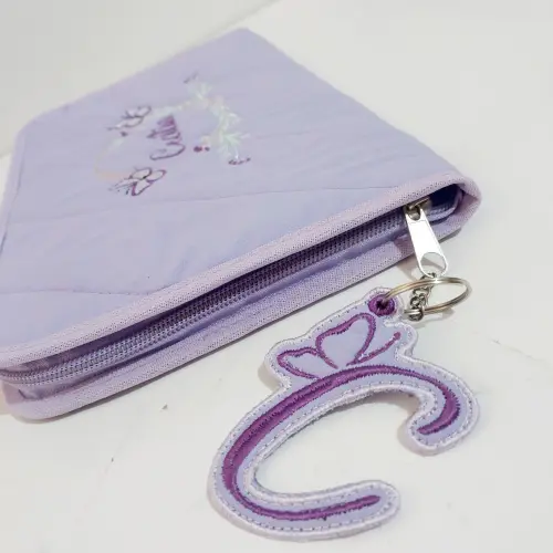 Porta Carteira de Vacina com fechamento em zíper personalizado