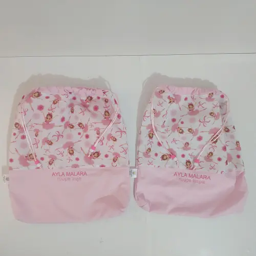 Saquinho Roupa Suja e Limpa Organizador Tecido