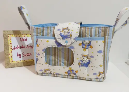 Bolsa organizadora para carrinho de bebê