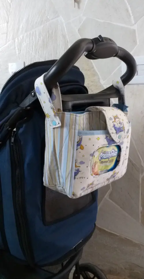 Bolsa organizadora para carrinho de bebê