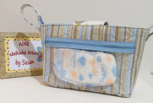 Bolsa organizadora para carrinho de bebê