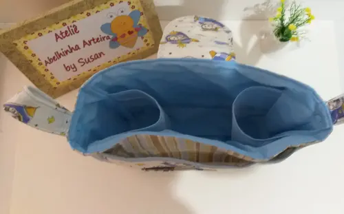 Bolsa organizadora para carrinho de bebê