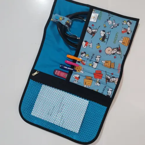 Porta estetoscópio necessaire enfermagem
