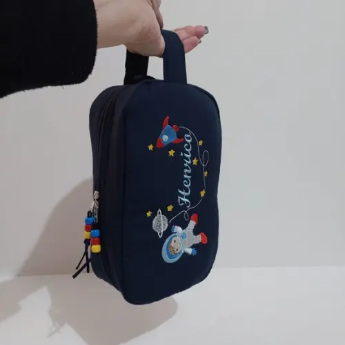 Bolsa do bebê lenço umedecido e acessórios