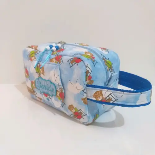 Bolsa do bebê lenço umedecido e acessórios