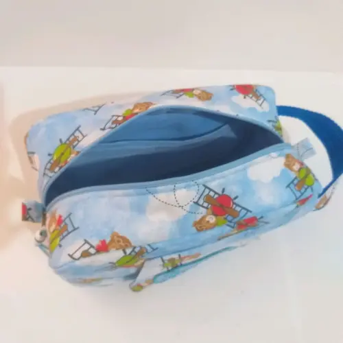 Bolsa do bebê lenço umedecido e acessórios