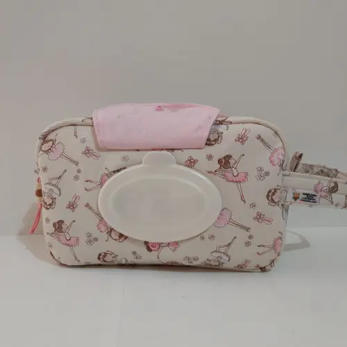 Bolsa Do Bebê Lenço Umedecido E Acessórios Bailarina