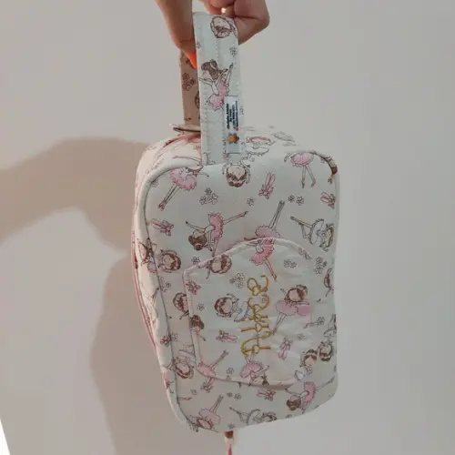 Bolsa Do Bebê Lenço Umedecido E Acessórios Bailarina