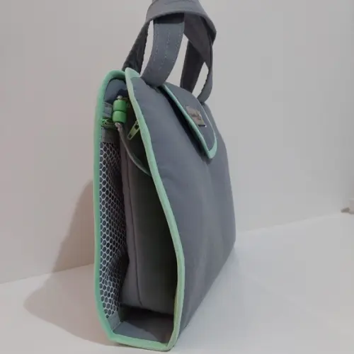 Bolsa higiene do bebê lenço fralda pomada