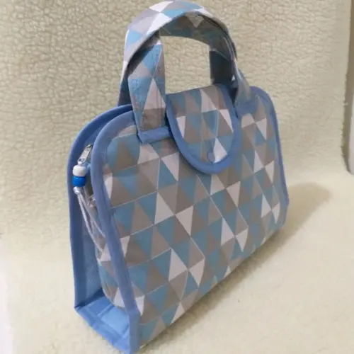 Bolsa higiene do bebê lenço fralda pomada