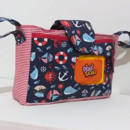 Bolsa organizadora para carrinho de bebê