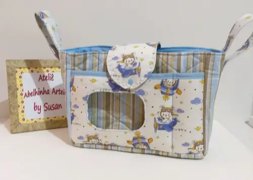 Bolsa organizadora para carrinho de bebê