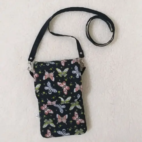 Bolsa Paulinha a tira colo porta celular