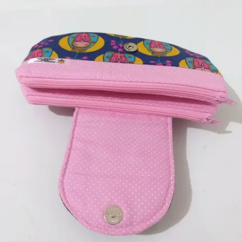 Carteira dupla 2 bolsos Poly