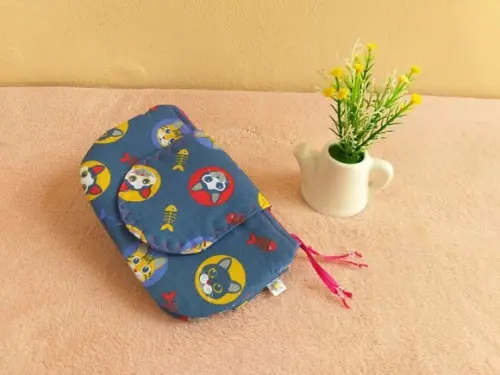 Carteira dupla 2 bolsos Poly