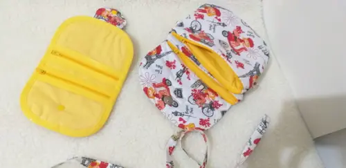 Kit bolsa e carteira compacta