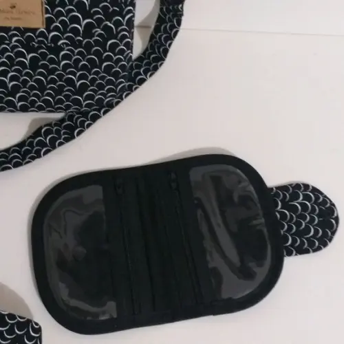 Kit bolsa e carteira compacta