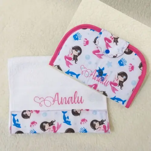 Kit Higiene Dental Bucal Personalizado com Toalha