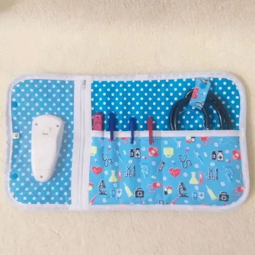Kit Porta Estetoscópio e Necessaire Enfermagem