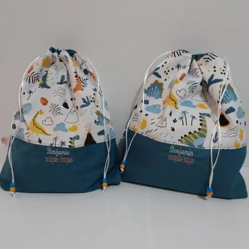 Kit Saquinho Roupa Suja e Roupa Limpa