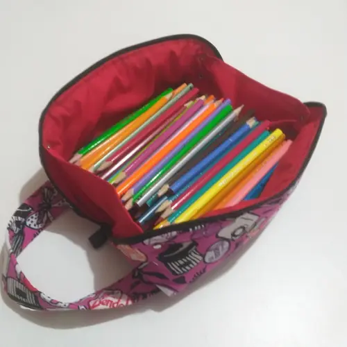 Necessaire cestinha magic pouch bandeja