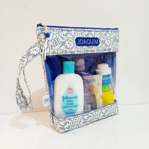 Necessaire com Visor Hora do Banho