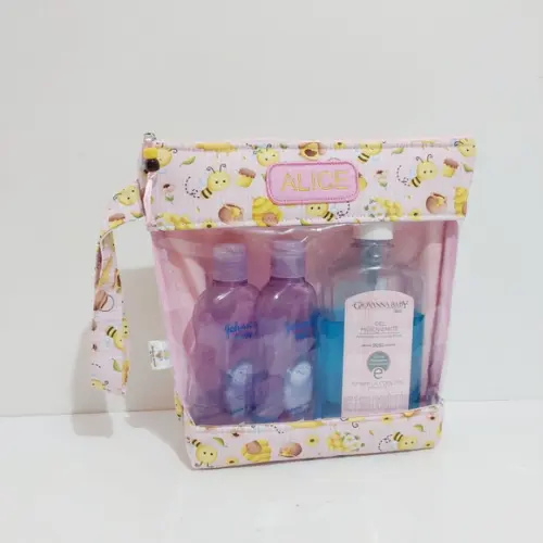 Necessaire com Visor Hora do Banho