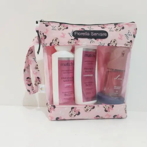 Necessaire com Visor Hora do Banho