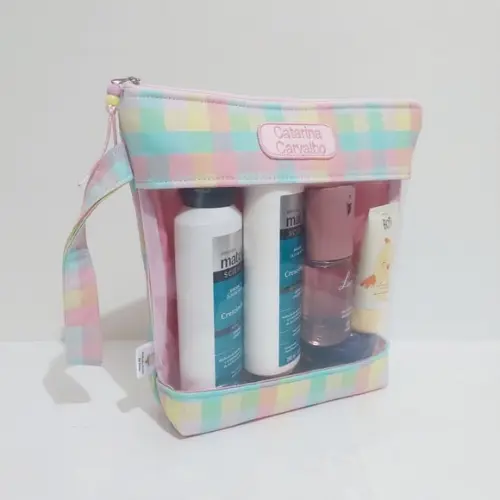 Necessaire com Visor Hora do Banho