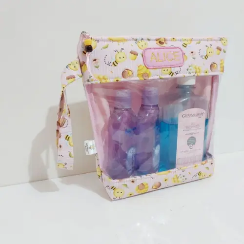 Necessaire com Visor Hora do Banho