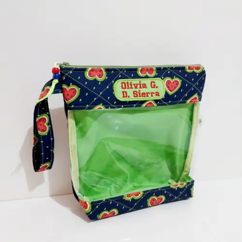 Necessaire com Visor Hora do Banho