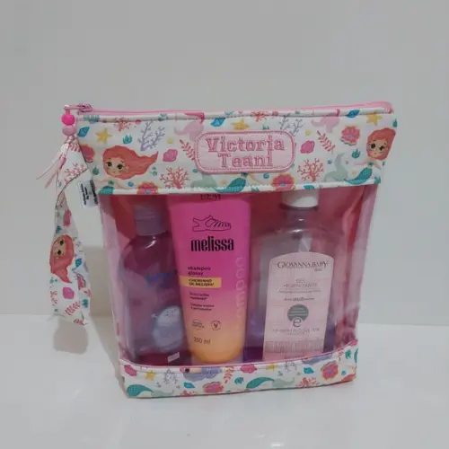 Necessaire com Visor Hora do Banho